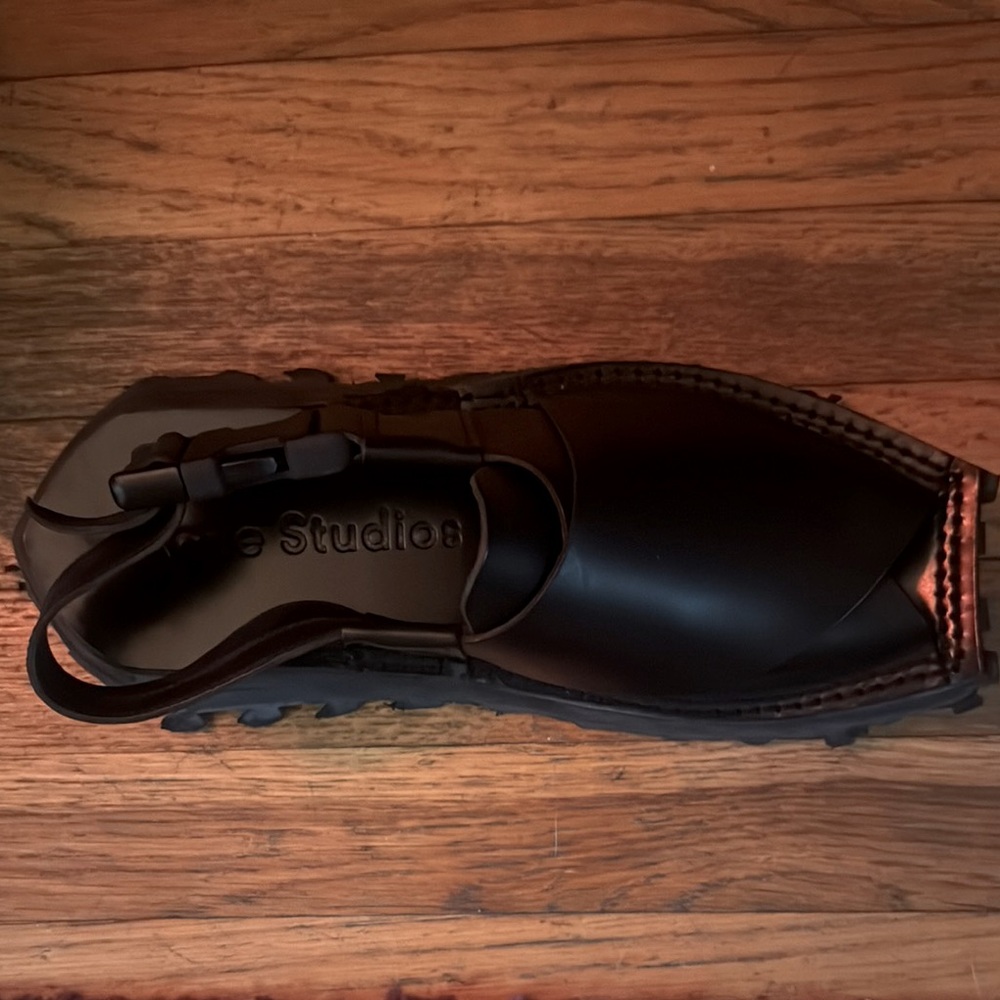 Black Sandals with Sleek Design from Acne Studios